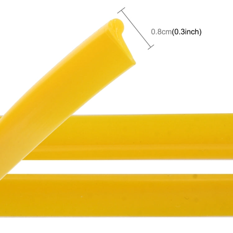 5m Flexible Trim For DIY Automobile Car Interior Moulding Trim Decorative Line Strip with Film Scraper(Yellow) - In Car by buy2fix | Online Shopping UK | buy2fix