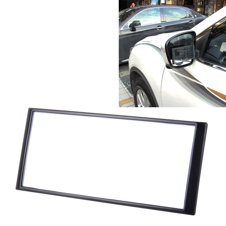 3R-145 Car Blind Spot Rear View Wide Angle Mirror, Size: 14.5cm × 6.3cm(Black) - Convex Mirror & Accessories by 3R | Online Shopping UK | buy2fix