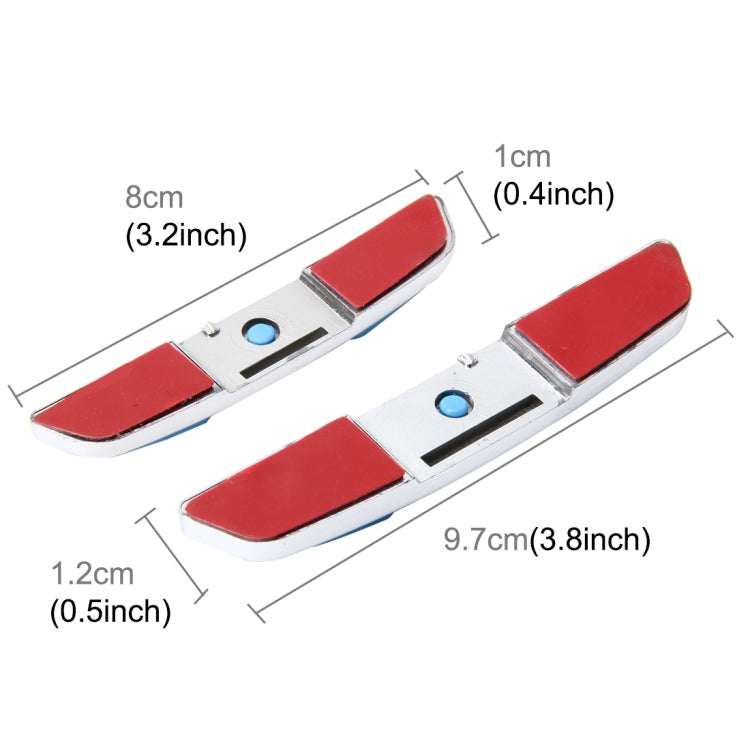 4 PCS Car Door Side Guard Anti Crash Strip Car Exterior Avoid Bumps Collsion Impact Protector Fashion Design Car Sticker(Grey) - Anti Collision Sticker by buy2fix | Online Shopping UK | buy2fix