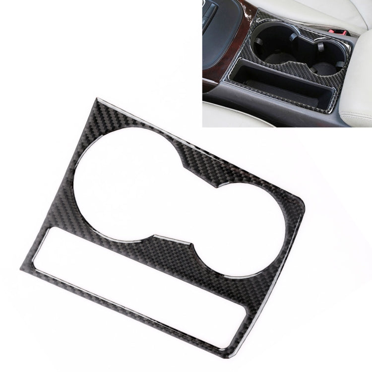 Car Carbon Fiber Water Cup Holder Decorative Sticker for Audi A4L / A5 / Q5 - Car Interior Mouldings by buy2fix | Online Shopping UK | buy2fix