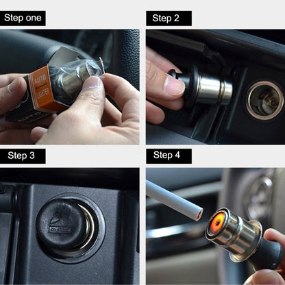 Car Metal Cigarette Lighter - Cigar Socket by buy2fix | Online Shopping UK | buy2fix