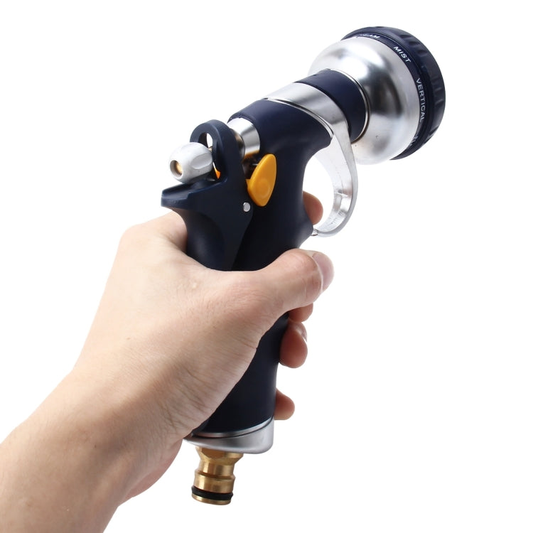 8 Function Garden Water Gun Multi-functional Spray Gun Gardening Spray Gun Watering Guns Adjustable Hose Nozzles 8 Pattern Garden Water Gun - Watering & Irrigation by buy2fix | Online Shopping UK | buy2fix