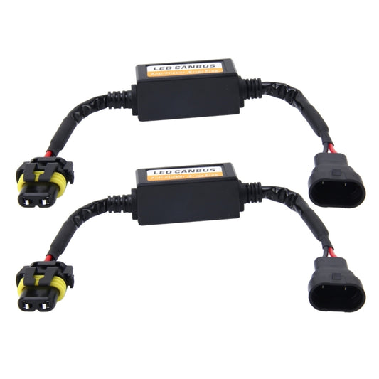 2 PCS 9005/9006/9012 Car Auto LED Headlight Canbus Warning Error-free Decoder Adapter for DC 9-36V/20W-40W - In Car by buy2fix | Online Shopping UK | buy2fix