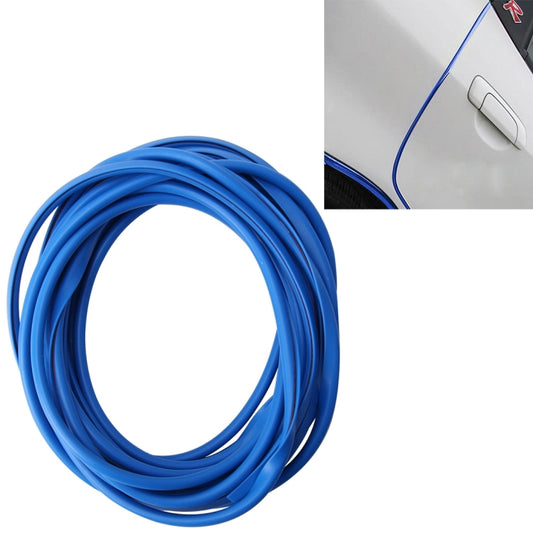 5m Car Decorative Strip PVC Chrome Decoration Strip Door Seal Window Seal(Blue) - Decorative Strip by buy2fix | Online Shopping UK | buy2fix