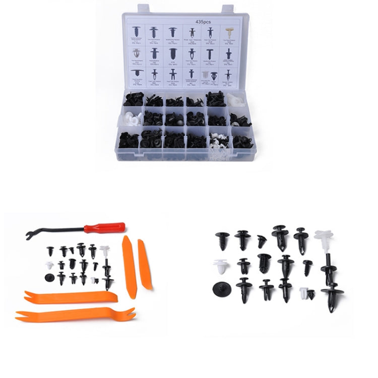 435 PCS Car Retainer Clips Assortment Car Panel Trim Plastic Fasteners Rivet Clips Set for Ford / Jeep - In Car by buy2fix | Online Shopping UK | buy2fix