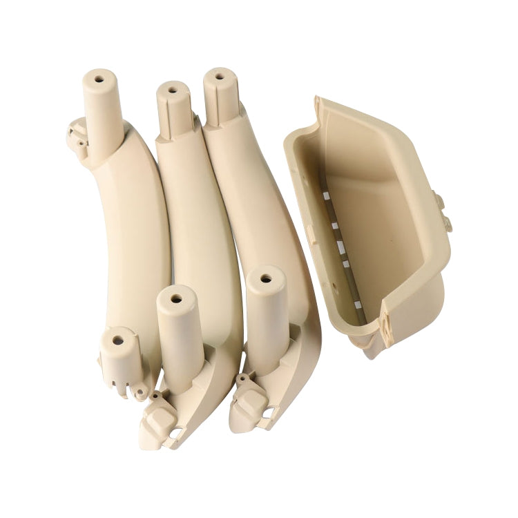 Car Front Right Inside Doors Handle Pull Trim Cover 5141 7394 519-1 for BMW X3 X4, Left Driving (Beige) - In Car by buy2fix | Online Shopping UK | buy2fix