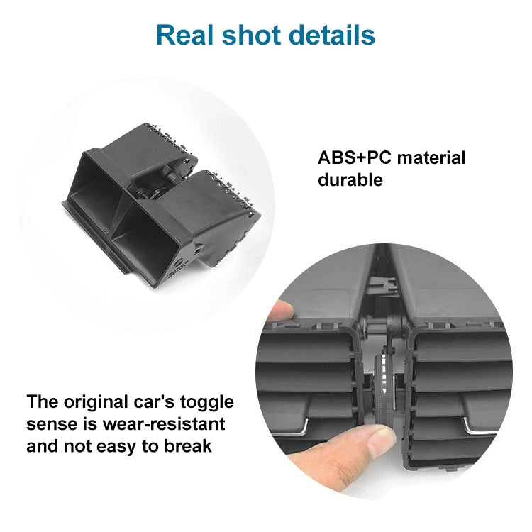 Car Rear Air Conditioner Air Outlet Assembly for Mercedes-Benz W166, Left Driving - In Car by buy2fix | Online Shopping UK | buy2fix