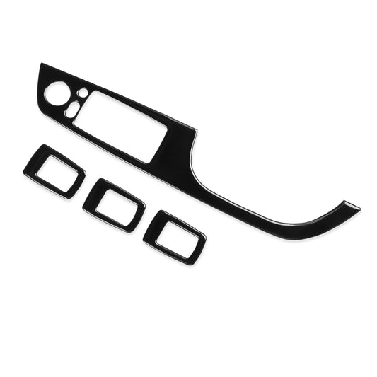 For BMW 3 Series E90/320i/325i 2005-2012 Car Right Drive Window Lifting Panel with Folding Key Decorative Sticker, Diameter: 35.8cm - In Car by buy2fix | Online Shopping UK | buy2fix