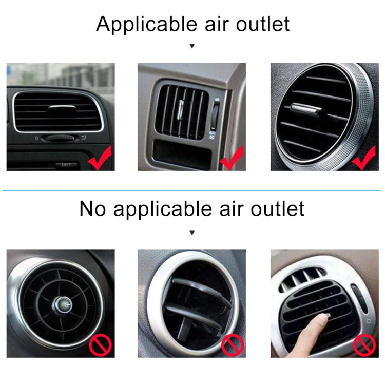 F203B Portable Car Air Outlet Sucker Electric Cooling Fan with Aromatherapy - Heating & Fans by buy2fix | Online Shopping UK | buy2fix