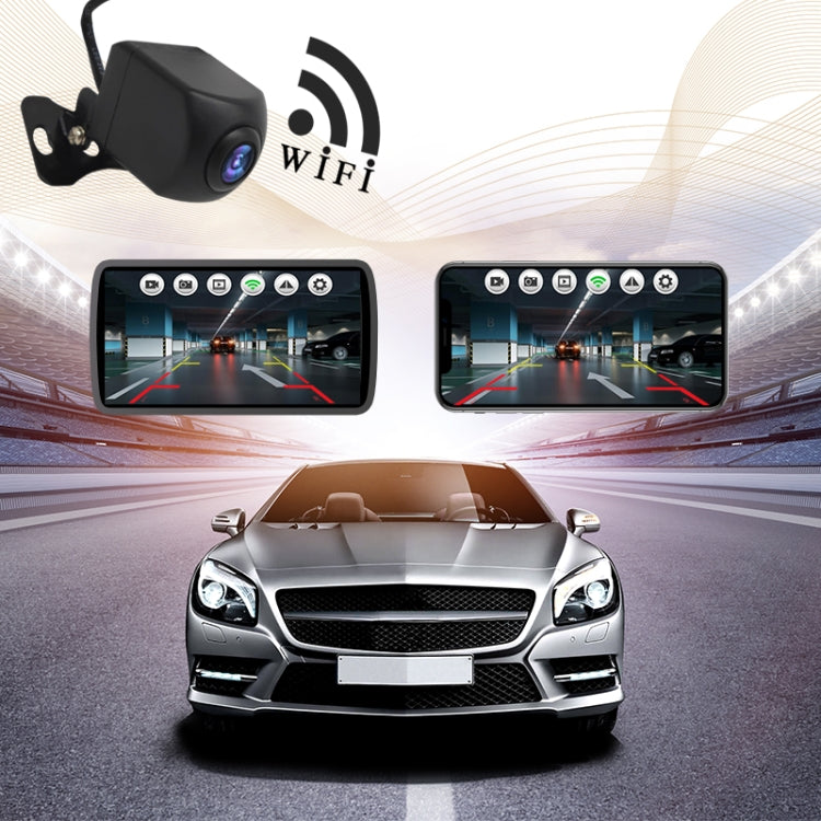 Car WiFi Wireless Rear View Backup Reverse Camera Wide Angle Blind Spot Camera - In Car by buy2fix | Online Shopping UK | buy2fix