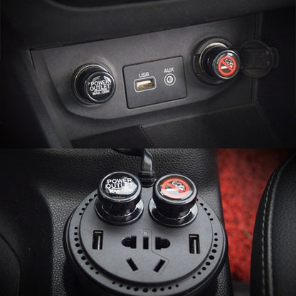 2 PCS / Set Car Cigarette Lighter Dust Cover Plug - In Car by buy2fix | Online Shopping UK | buy2fix