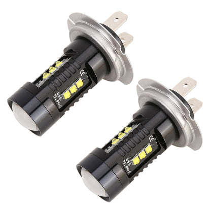 2 PCS H7 DC12V 4.3W 6000K 500LM Car Fog Lights with 12LEDs SMD-2525 - In Car by buy2fix | Online Shopping UK | buy2fix