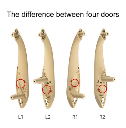 Car Left Front Side Inner Armrest Door Handle for BMW F30 / F35, Left and Right Drive Universal(Beige) - In Car by buy2fix | Online Shopping UK | buy2fix