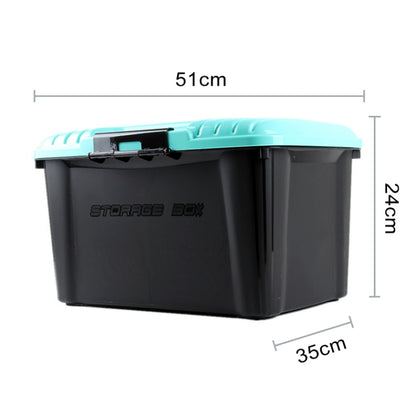 3R-2001 Car / Household Storage Box Sealed Box, Capacity: 30L (Blue) - In Car by 3R | Online Shopping UK | buy2fix