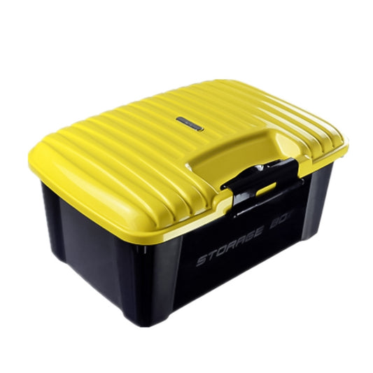 3R-2001 Car / Household Storage Box Sealed Box, Capacity: 30L (Yellow) - In Car by 3R | Online Shopping UK | buy2fix