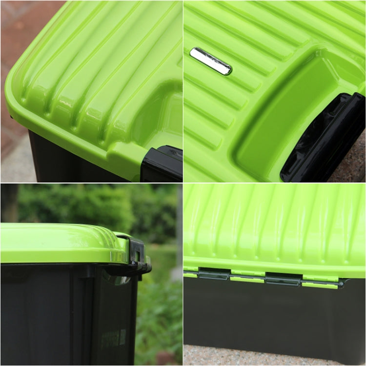 3R-2001 Car / Household Storage Box Sealed Box, Capacity: 50L (Green) - In Car by 3R | Online Shopping UK | buy2fix