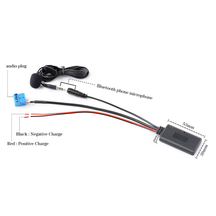 Car AUX Bluetooth Audio Cable + MIC for BMW X3 - In Car by buy2fix | Online Shopping UK | buy2fix