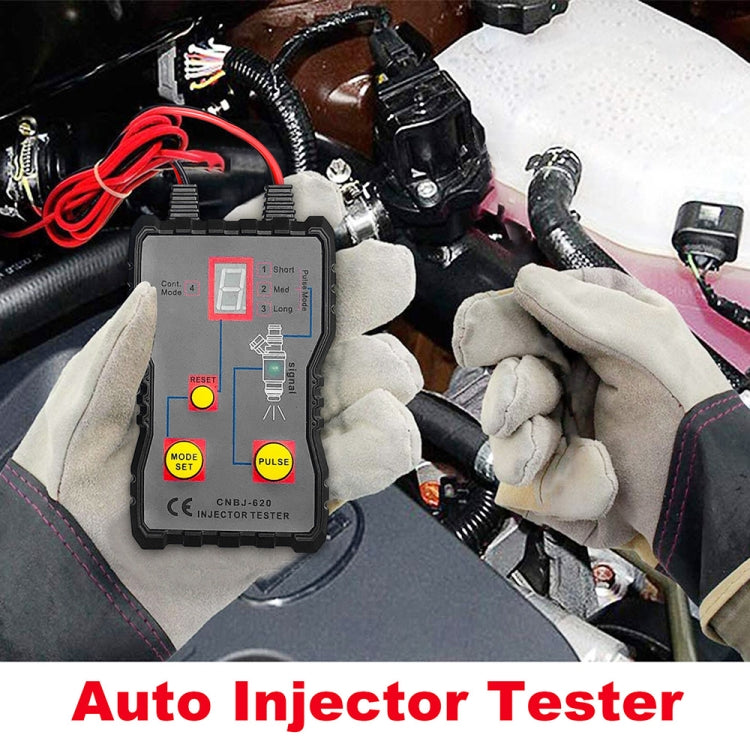 MZ620 Car Fuel Injector Tester 4 Pluse Mode Fuel System Scanning Diagnostic Tool - In Car by buy2fix | Online Shopping UK | buy2fix