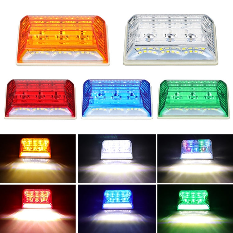 4 PCS ZS-6001 DC24V Car / Truck Side Marker Indicator Lights Bulb Lamp (White Light) - In Car by buy2fix | Online Shopping UK | buy2fix