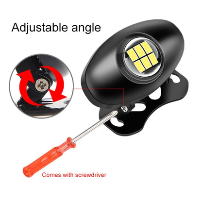 Car Adjustable LED Super Bright Reversing Light (Black) - In Car by buy2fix | Online Shopping UK | buy2fix