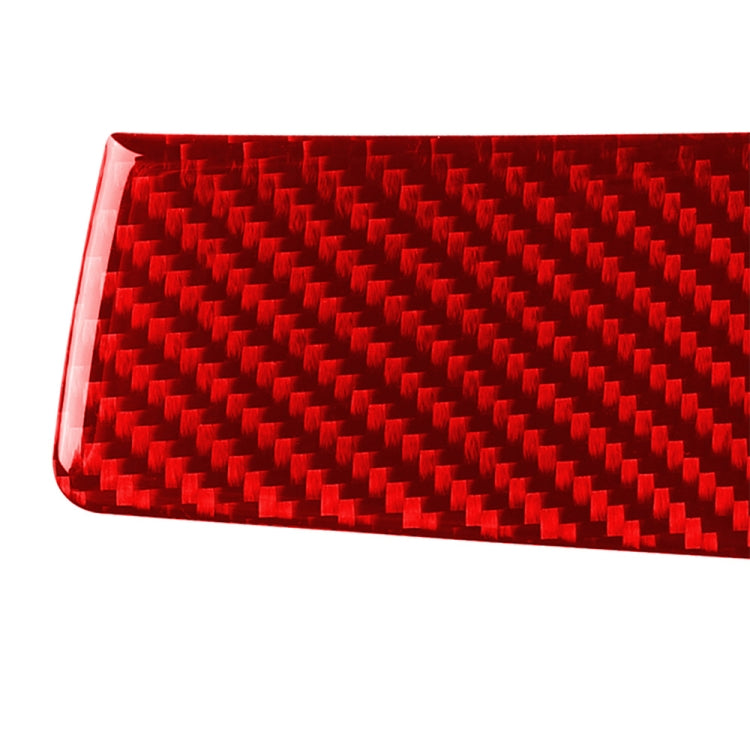 Car Carbon Fiber Central Control Left Decorative Sticker for Honda Tenth Generation Civic 2016-2019, Right Drive (Red) - In Car by buy2fix | Online Shopping UK | buy2fix