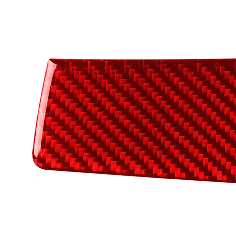 Car Carbon Fiber Central Control Left Decorative Sticker for Honda Tenth Generation Civic 2016-2019, Left Drive (Red) - In Car by buy2fix | Online Shopping UK | buy2fix