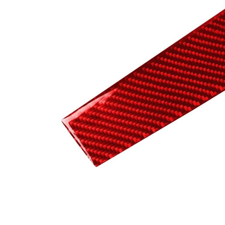 Car Carbon Fiber Central Control Decorative Sticker for Honda Tenth Generation Civic 2016-2019, Left Drive (Red) - In Car by buy2fix | Online Shopping UK | buy2fix