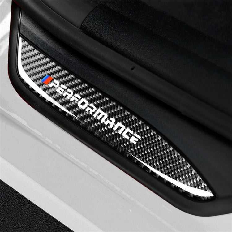 Low Edition Carbon Fiber Car Door Threshold Decorative Sticker for BMW E90 2005-2012 -  by buy2fix | Online Shopping UK | buy2fix