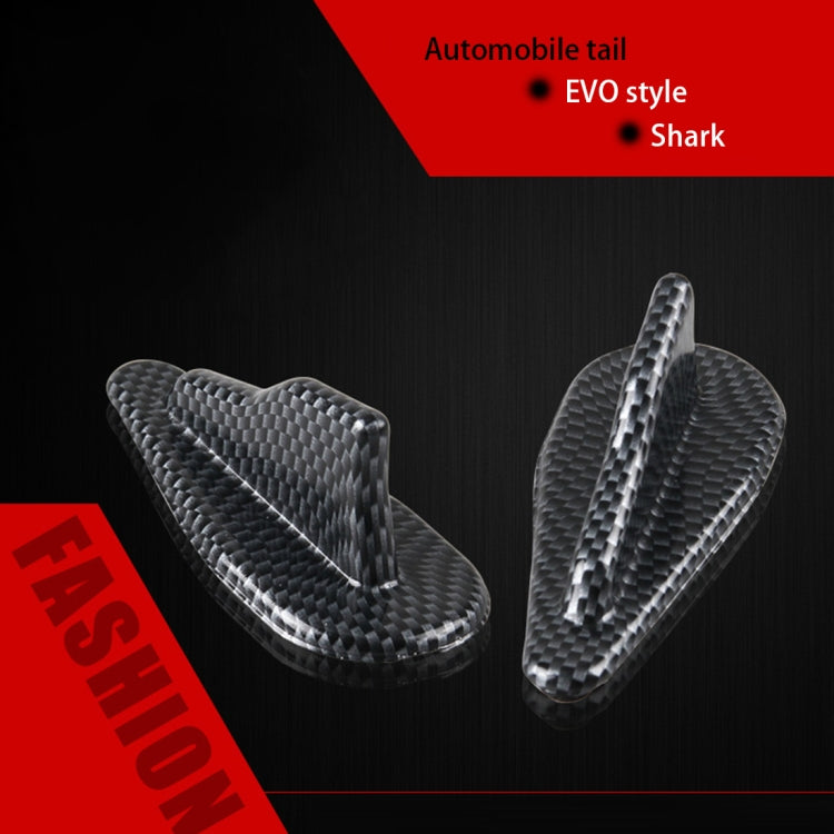 Universal Car Modification EVO Style Car Roof Radio Signal Shark Fin Decoration Accessories, Carbon Fiber Texture Style -  by buy2fix | Online Shopping UK | buy2fix