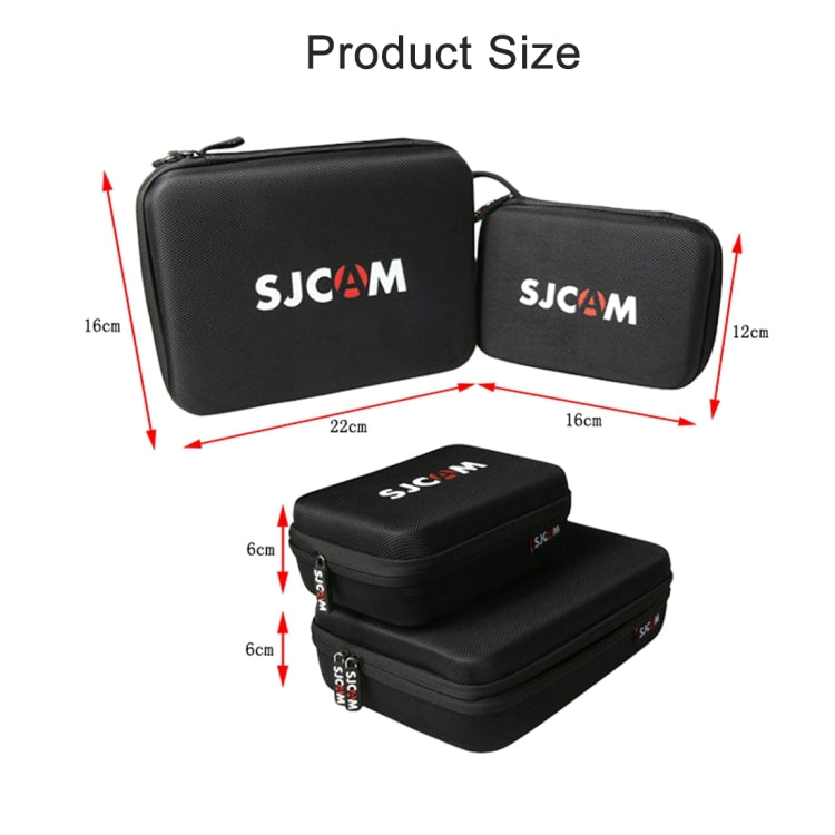 Portable Shockproof Shatter-resistant Wear-resisting Camera Bag Carrying Travel Case for SJCAM SJ4000 / SJ5000 / SJ6000 / SJ7000 / SJ8000 / SJ9000 Sport Action Camera & Selfie Stick and Other Accessories, Size: 22 * 16 * 6 cm - DJI & GoPro Accessories by buy2fix | Online Shopping UK | buy2fix