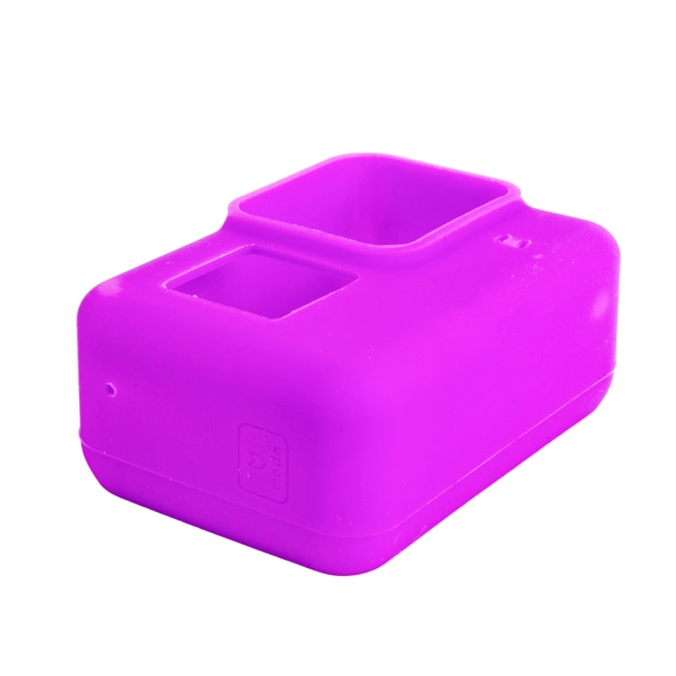 For GoPro HERO5 Silicone Housing Protective Case Cover Shell(Purple) - DJI & GoPro Accessories by buy2fix | Online Shopping UK | buy2fix