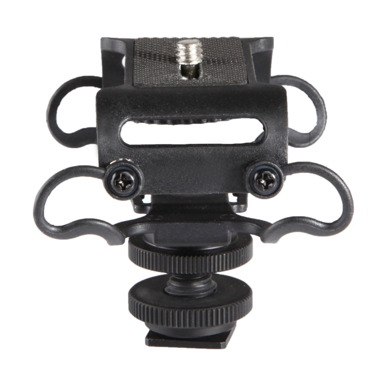 BOYA BY-C10 Universal Camera Microphone Shockmount with Hot Shoe Mount(Black) - Consumer Electronics by BOYA | Online Shopping UK | buy2fix