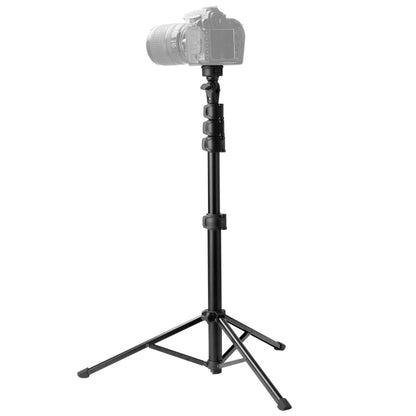 Fotopro TL-960 Foldable 5 Sections 1.56m Height Tripod Mount Holder for Vlogging Video Light  Live Broadcast Kits (Black) - Tripods by Fotopro | Online Shopping UK | buy2fix