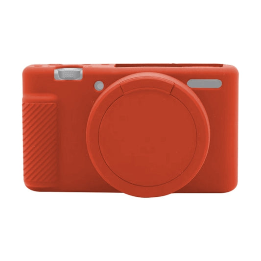 Soft Silicone Protective Case for Sony ZV-1 (Orange) - Camera Accessories by buy2fix | Online Shopping UK | buy2fix