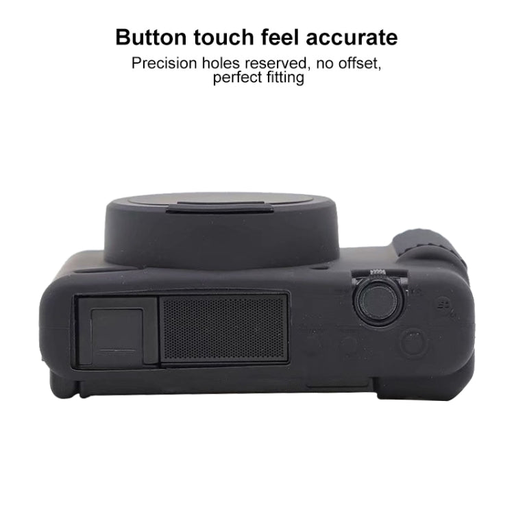 Soft Silicone Protective Case for Sony ZV-1 (White) - Camera Accessories by buy2fix | Online Shopping UK | buy2fix