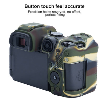 For Canon EOS R7 Soft Silicone Protective Case (Camouflage) - Camera Accessories by buy2fix | Online Shopping UK | buy2fix