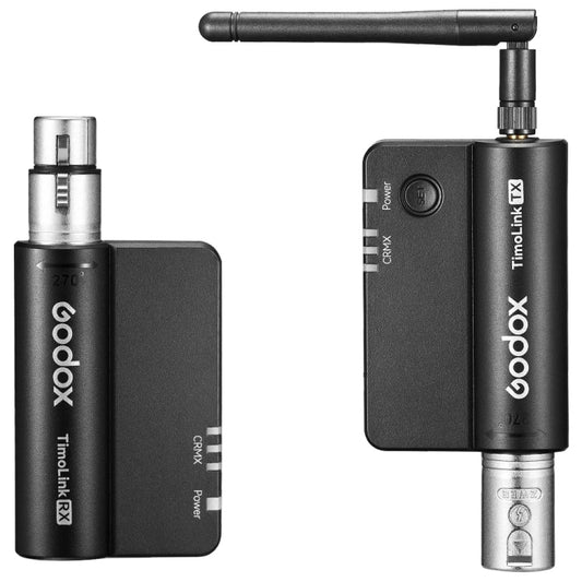 Godox TimoLink TX & RX Wireless DMX Transmitter & Receiver (Black) -  by Godox | Online Shopping UK | buy2fix