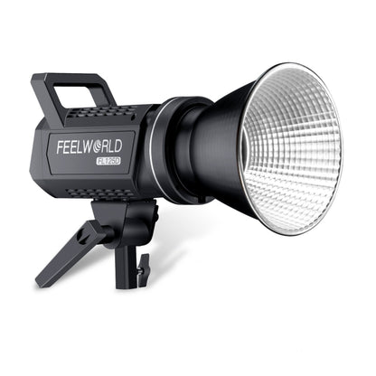 FEELWORLD FL125D 125W Daylight Point Source Video Light, Bluetooth APP Control(EU Plug) - Shoe Mount Flashes by FEELWORLD | Online Shopping UK | buy2fix