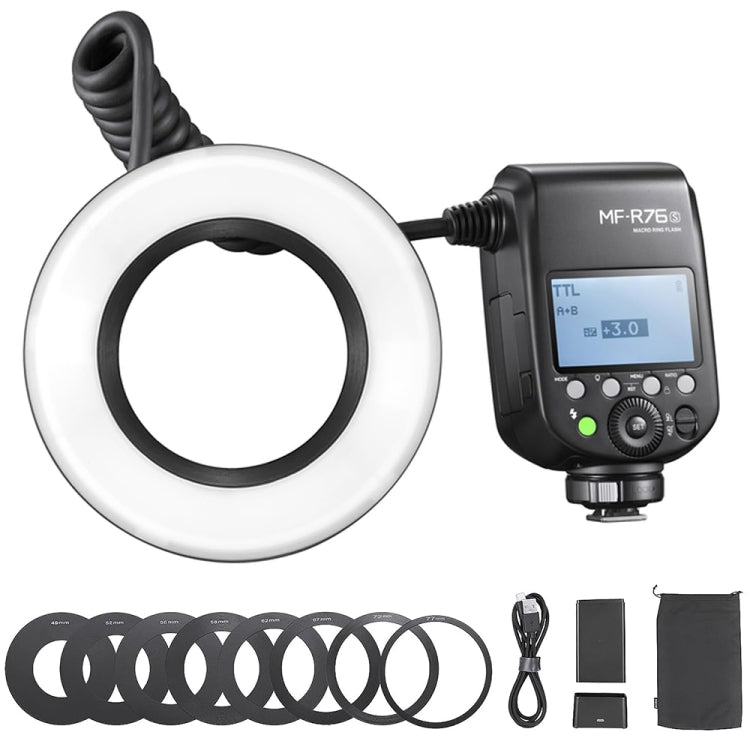 Godox MF-R76S TTL Macro Ring Flash for Sony - Shoe Mount Flashes by Godox | Online Shopping UK | buy2fix