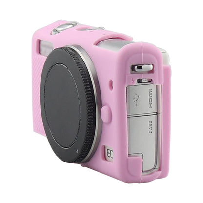 Soft Silicone Protective Case for Canon M100 (Pink) - Camera Accessories by buy2fix | Online Shopping UK | buy2fix