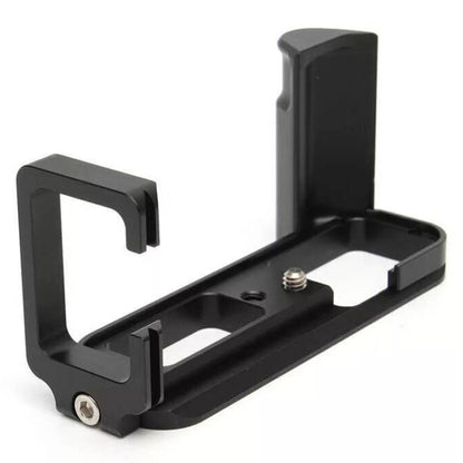 FITTEST X-T20 Vertical Shoot Quick Release L Plate Bracket Base Holder for FUJI X-T20 / X-T10 (Black) - L-Bracket by FITTEST | Online Shopping UK | buy2fix