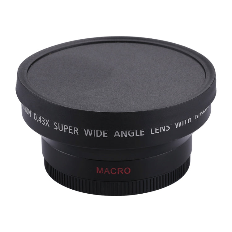 62mm 0.45X Super Wide Angle Lens with Macro Lens - Camera Accessories by buy2fix | Online Shopping UK | buy2fix