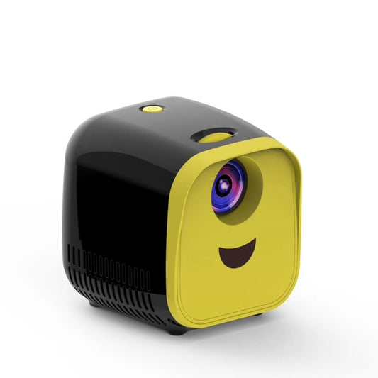 L1 Children Projector Mini LED Portable Home Speaker Projector, AU Plug(Black) - Consumer Electronics by buy2fix | Online Shopping UK | buy2fix