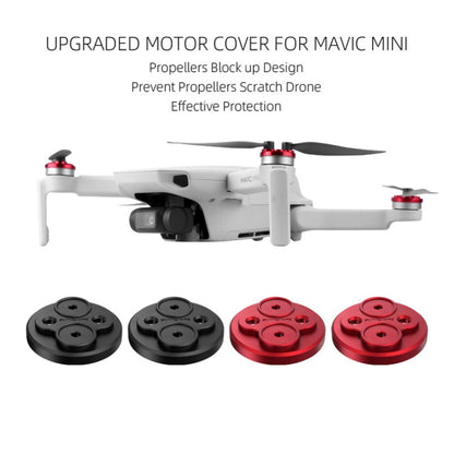 4 PCS Sunnylife Motor Metal Protection Cover for DJI Mavic Mini 1(Black) - Other by Sunnylife | Online Shopping UK | buy2fix