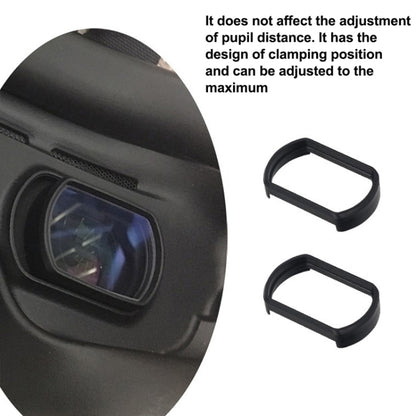 RCSTQ 2 PCS 300 Degree Myopia Glasses Lens Vision Correction Aspherical Lens for DJI FPV Goggles V2 - Lens Accessories by RCSTQ | Online Shopping UK | buy2fix