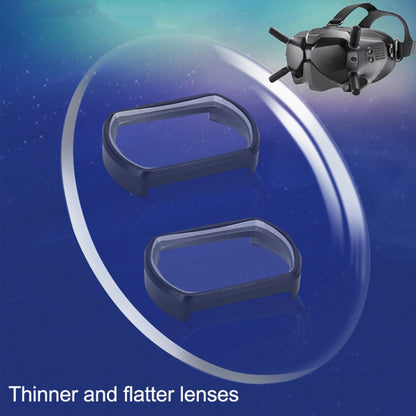 RCSTQ 2 PCS 300 Degree Myopia Glasses Lens Vision Correction Aspherical Lens for DJI FPV Goggles V2 - Lens Accessories by RCSTQ | Online Shopping UK | buy2fix