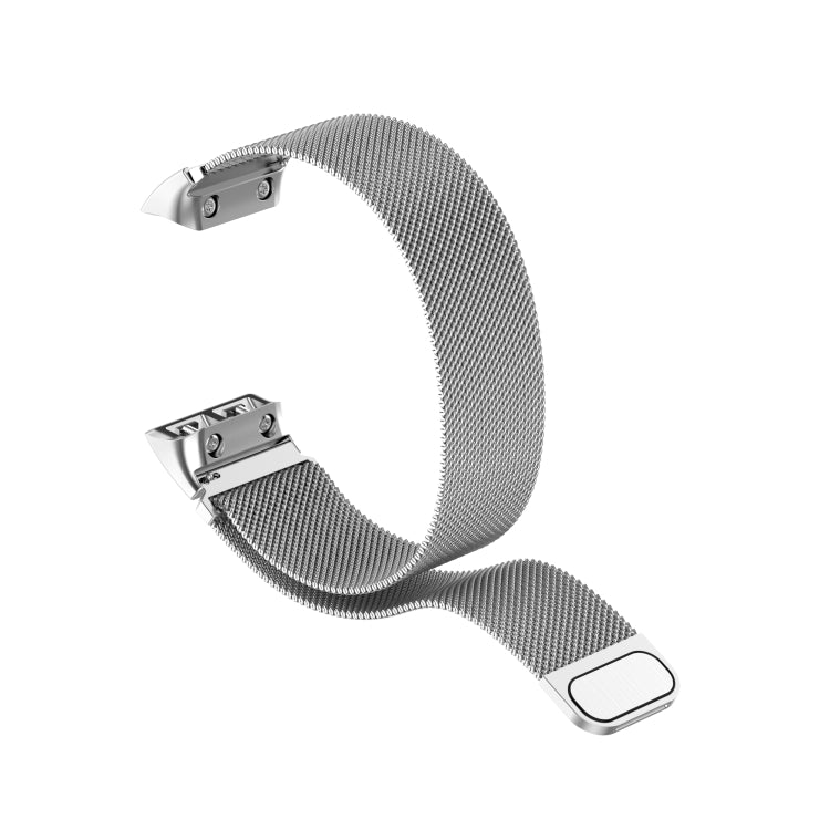 For Garmin Forerunner 35 / 30 Milanese Watch Band(Silver) - Smart Wear by buy2fix | Online Shopping UK | buy2fix