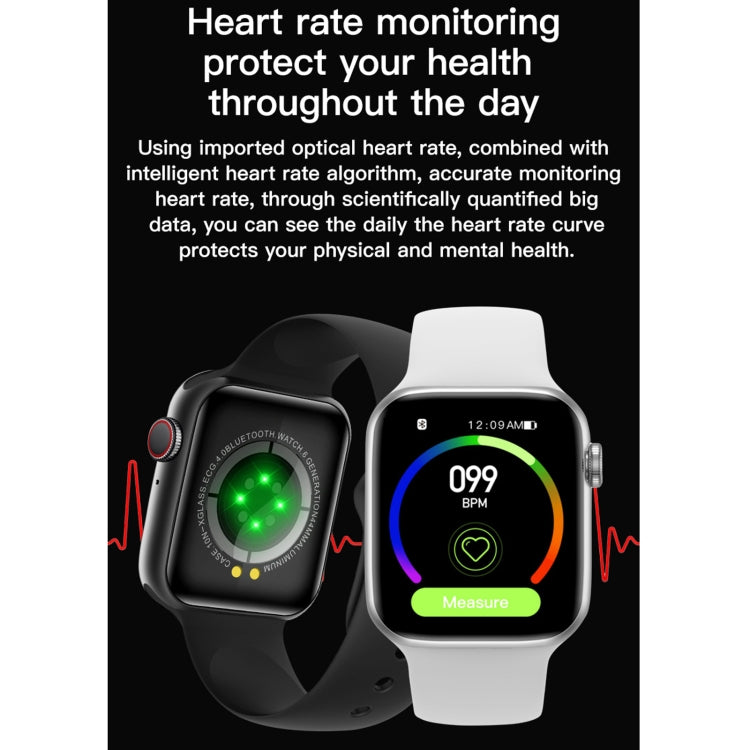 T500+ 1.75 inch IPS Screen IP67 Waterproof Smart Watch, Support Sleep Monitor / Heart Rate Monitor / Bluetooth Call, Style:Solo Loop Strap(Black) - Smart Wear by buy2fix | Online Shopping UK | buy2fix