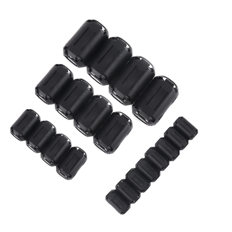 20 PCS / Pack 3.5mm/5mm/7mm/9mm/13mm Anti-interference Degaussing Ring Ferrite Ring Cable Clip Core Noise Suppressor Filter - In Car by buy2fix | Online Shopping UK | buy2fix