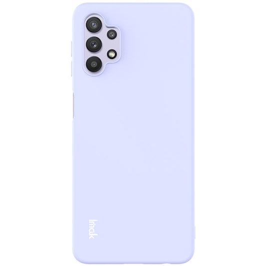 For Samsung Galaxy A32 5G IMAK UC-2 Series Shockproof Full Coverage Soft TPU Case(Purple) - Galaxy Phone Cases by imak | Online Shopping UK | buy2fix